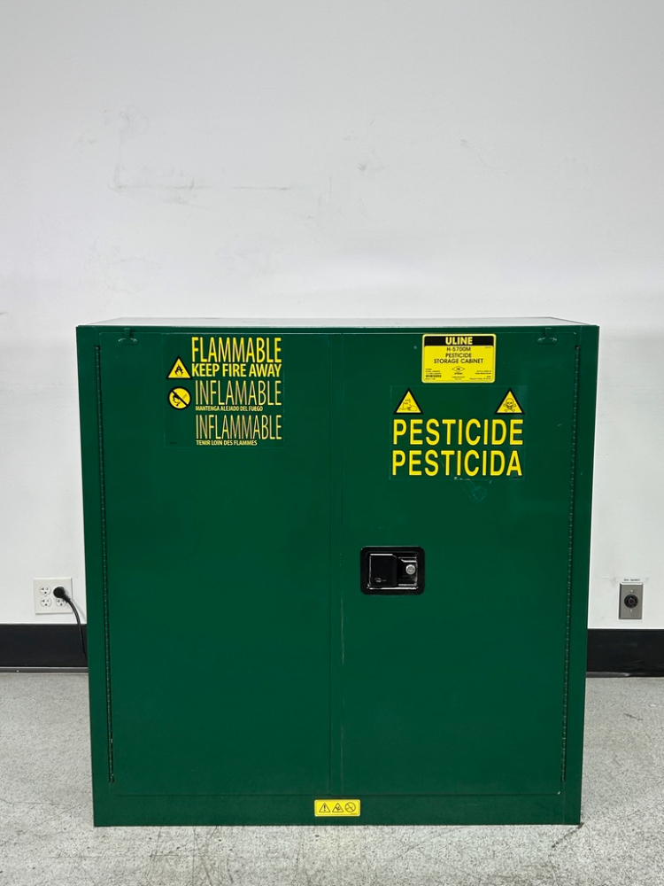 Image of Uline 30 Gal. Pesticide Storage Cabinet